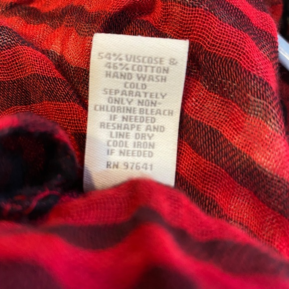 J. Jill Plaid Reversible Infinity Scarf - Picture 3 of 3